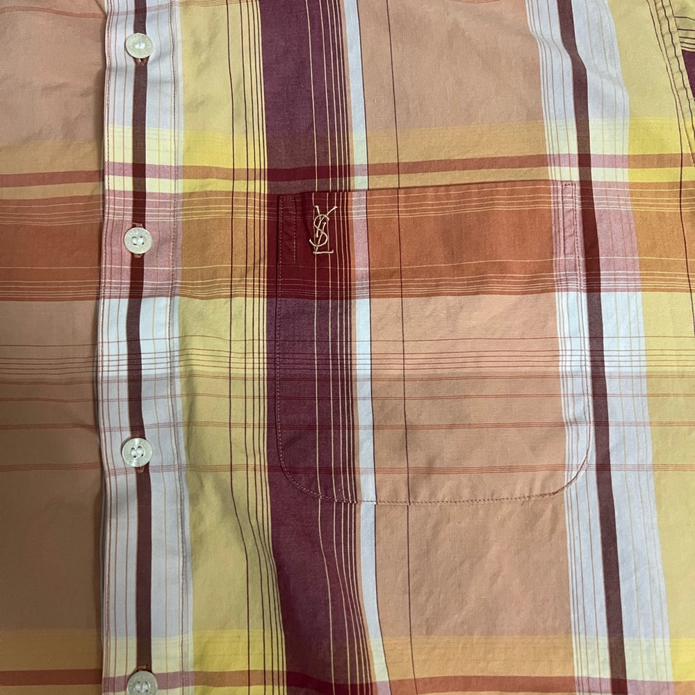 Vintage Ysl Pour Homme Button Down Shirt - image 2